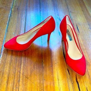 Red High heel shoes by International Concepts, women’s size 6